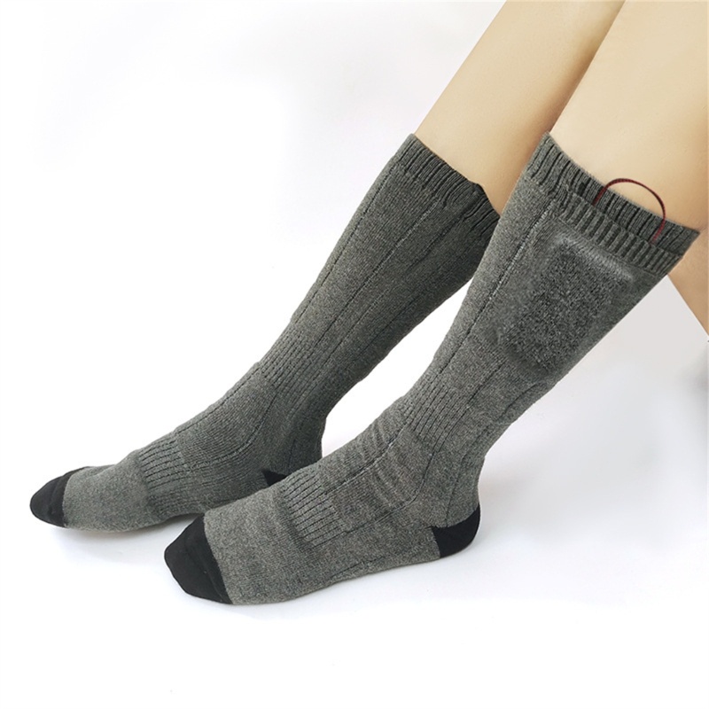 Đôi Vớ Giữ Ấm Chân Chạy Điện USB Dành Cho Nam Nữ Trượt Tuyết