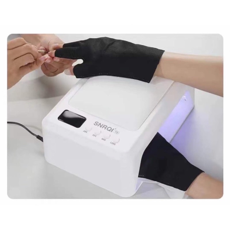 Máy hơ gel T8 72W chính hãng SNRQI, đèn hơ gel móng tay