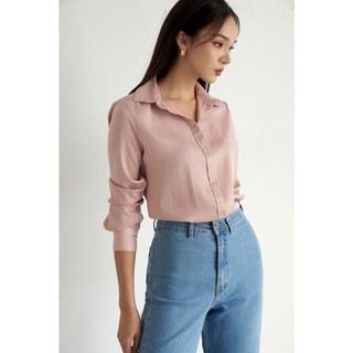 OLV - Áo sơ mi Blush Long Sleeve Top