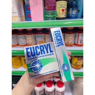 Combo kem đánh răng và bột làm trắng răng Eucryl