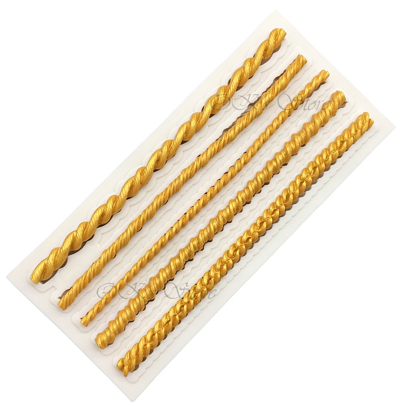 Khuôn Silicone Tạo Hình Ngọc Trai / Hoa Trang Trí Bánh Kem