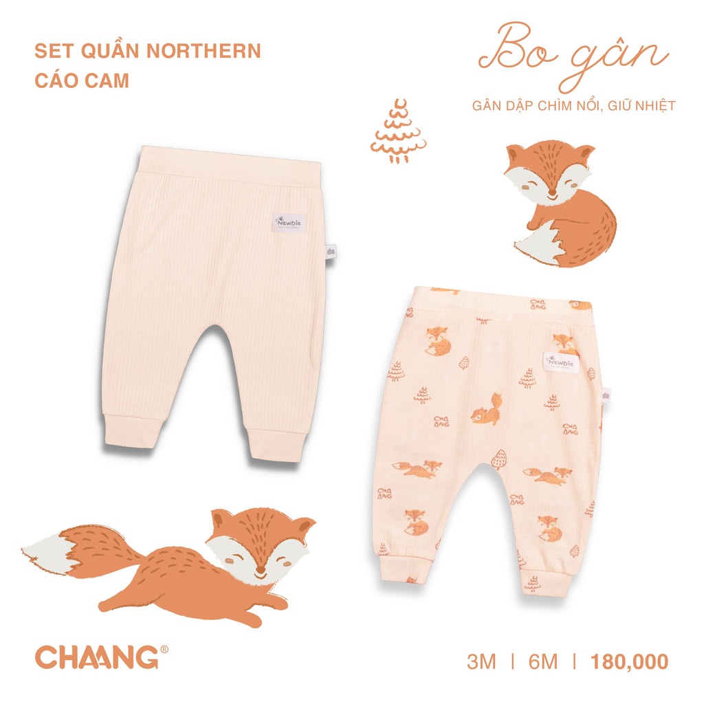 CHAANG Quần Sơ Sinh Cho Bé Chất Liệu Cotton