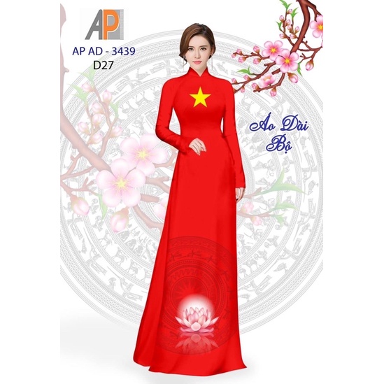 Vải may áo dài Ngôi Sao và Trống Đồng