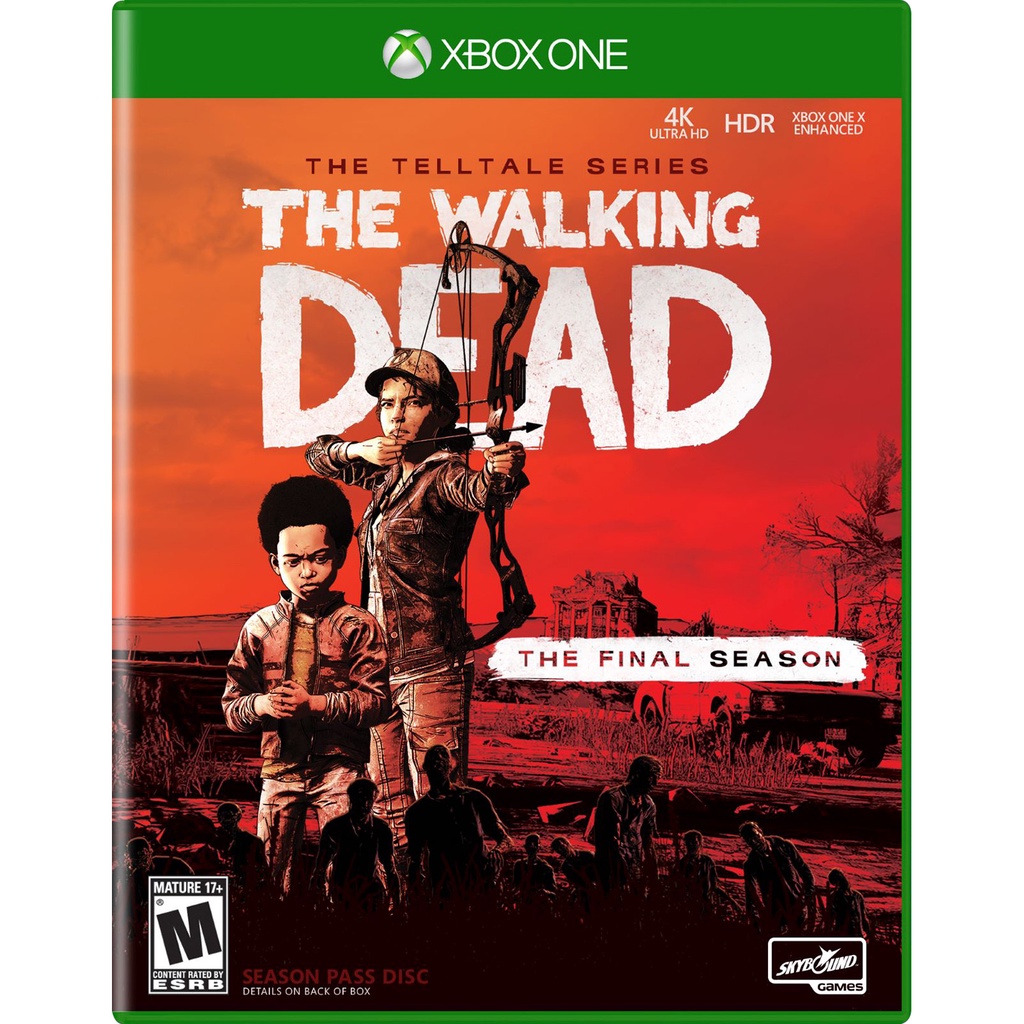 [Mã 99ELHA giảm 7% đơn 300K] Đĩa Game Xbox The Walking Dead: The Tellt