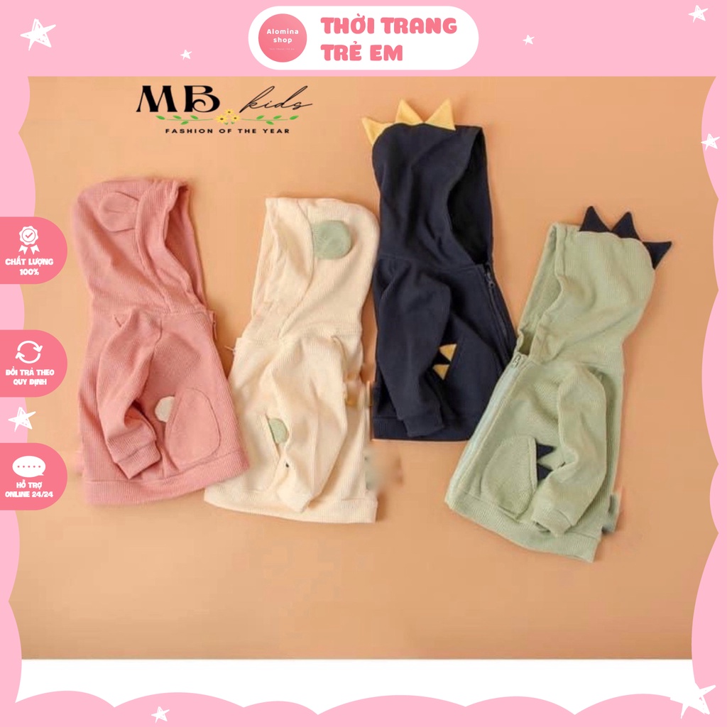 Áo Khoát Len Cho Bé Trai Và Bé Gái,  Khoát Tổ Ong Dễ Thương Cho Trẻ, Size Từ 8-18kg