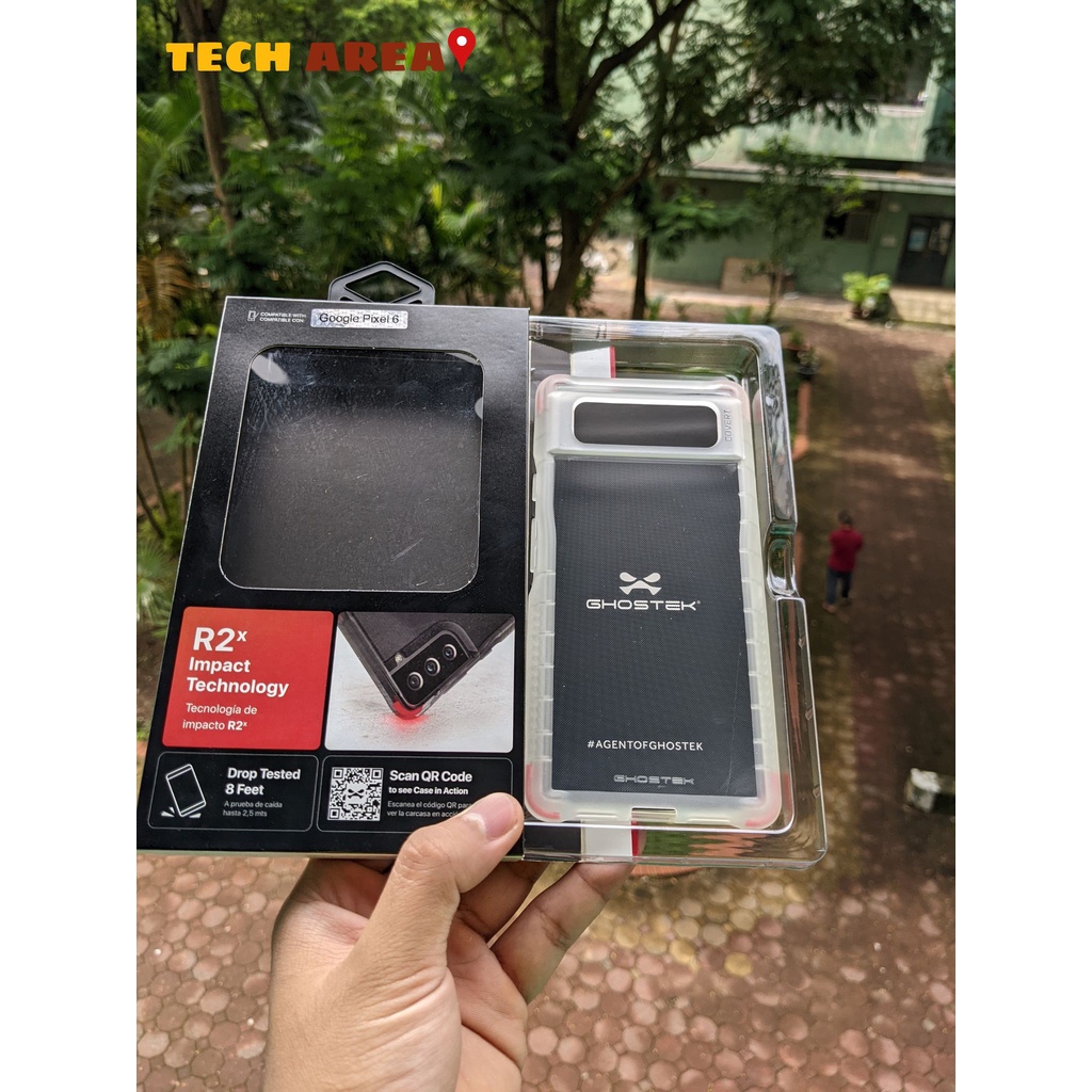 Ốp Ghostek COVERT cloudy clear cho pixel 6/6 pro