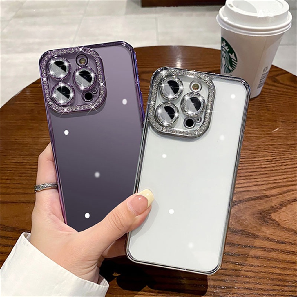 Ốp lưng iPhone 14 13 12 11 Pro max 14plus case ốp lưng Điện Thoại iphone 14 13 12 11 promax Mềm Trong Suốt Chống Sốc Bảo Vệ Ống Kính Máy Ảnh Cho ip 14 11 12 13 pro max