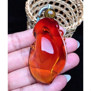 Image of Pure natural Myanmar amber pendant 纯天然缅甸琥珀吊坠，直播链接，请勿私拍。