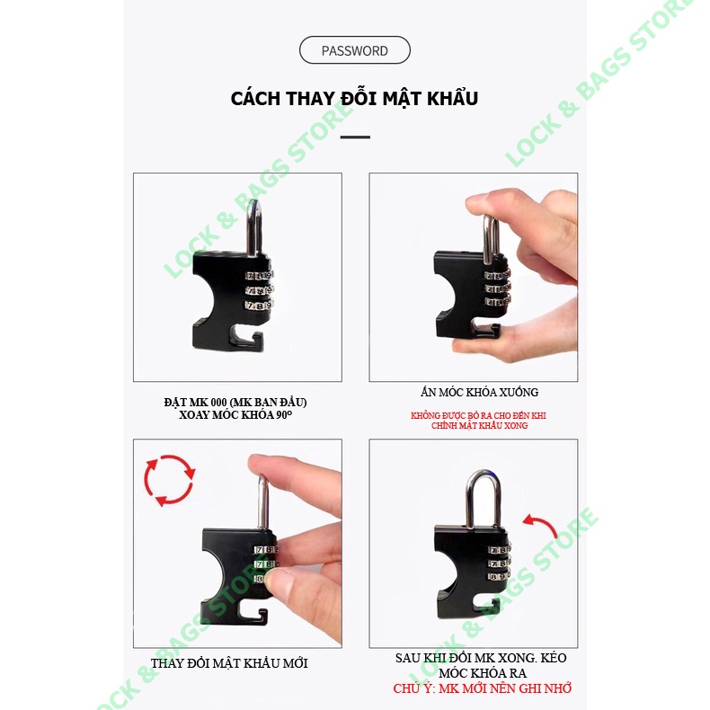 MÓC KHOÁ MŨ BẢO HIỂM