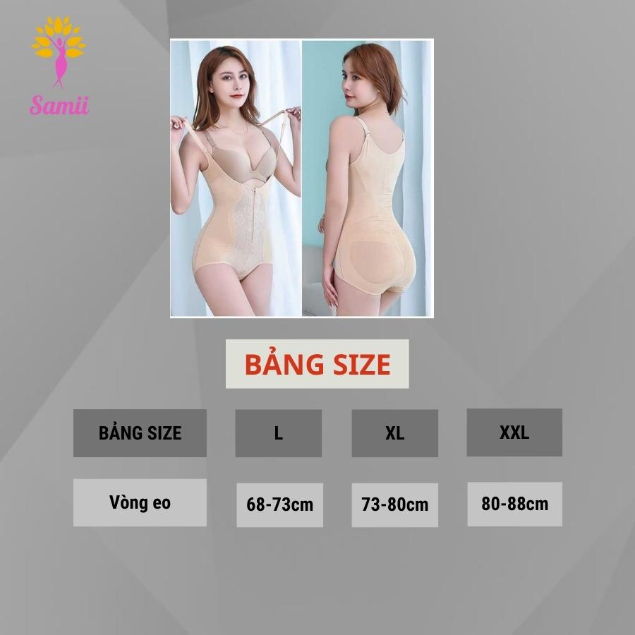 Áo gen định hình toàn thân giảm eo nịt bụng sau sinh xuất Nhật