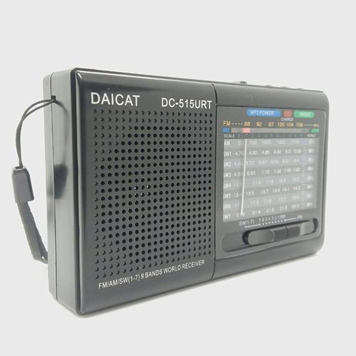 -Đài Radio Fm-Am-Usb-Thẻ Nhớ-