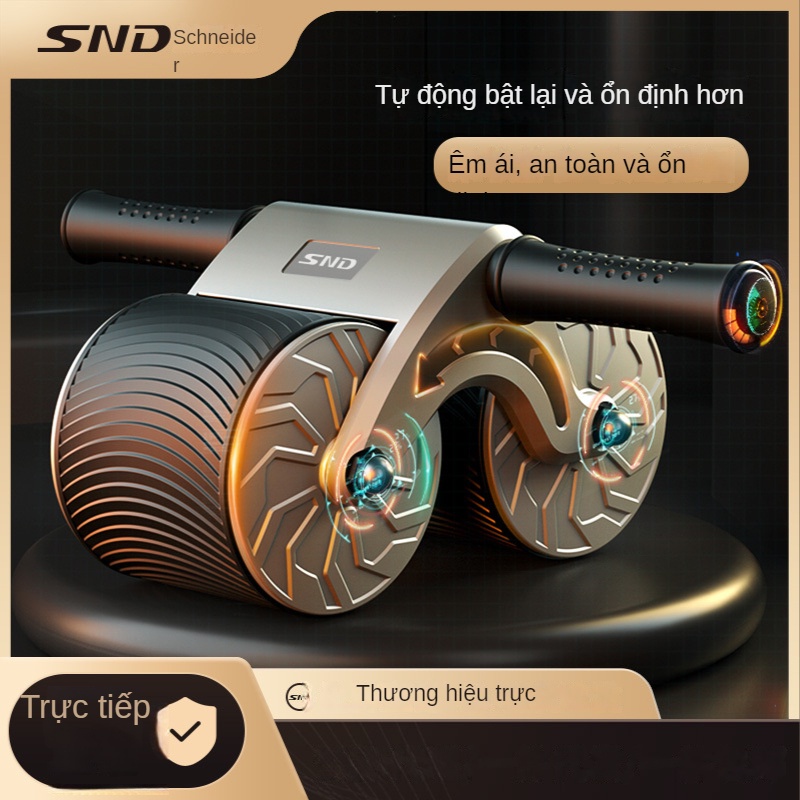 Bánh xe cơ bụng tự động phục hồi, thiết bị tập thể dục cơ bụng, thần khí cuộn bụng, bánh xe cơ bụng gia đình nam giới.