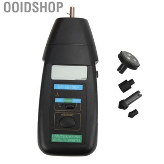 Ooidshop Digital Tachometer Measurement Automatic Memory Auto Ranging Speed Tester Meter