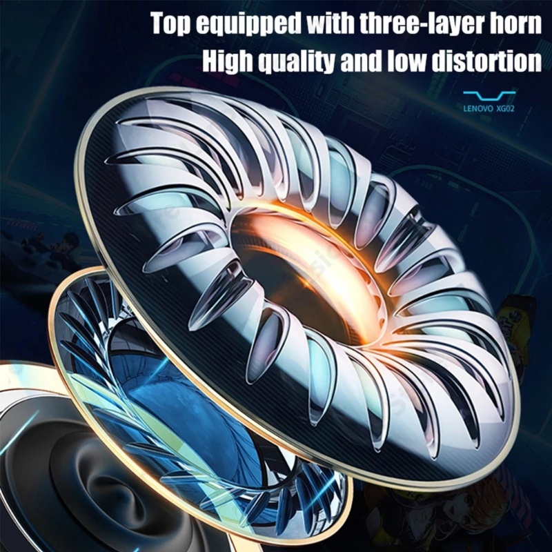 [3C] Tai Nghe Chụp Tai Bluetooth Có Mic Giảm Tiếng Ồn Cho Lenovo XG02