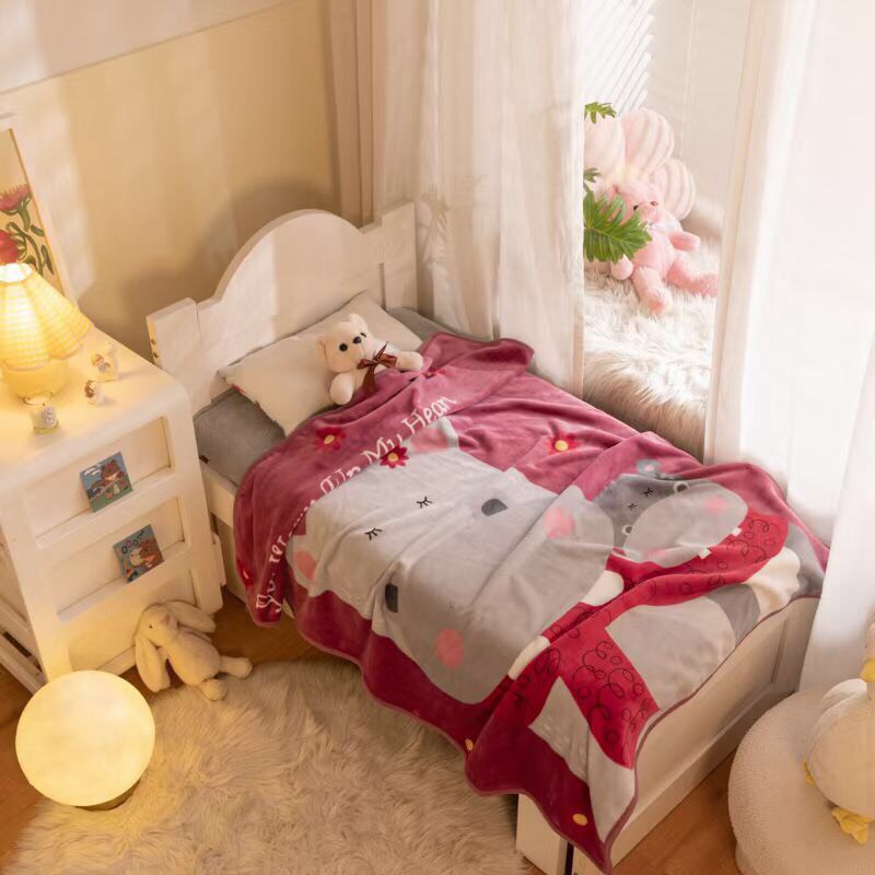 Chăn Lông Tuyết⚡️FREE SHIP⚡️Chăn Lông Tuyết KT 1M*1M4 Có Thể Làm Chăn Đắp Làm Đệm Cho Bé