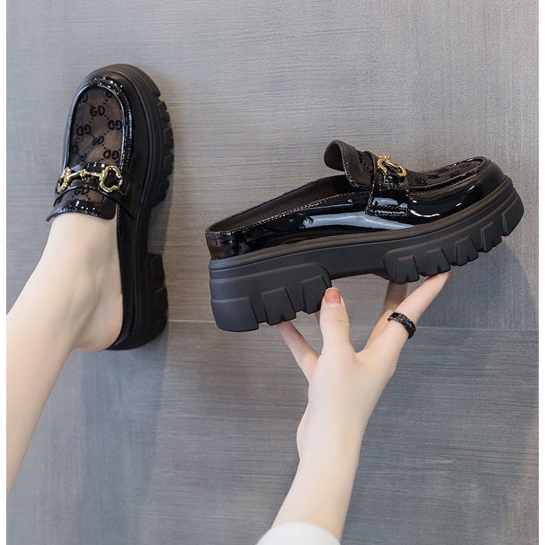 Giày Sandal Da Thật Chống Trượt Thời Trang Mùa Hè Cho Nữ
