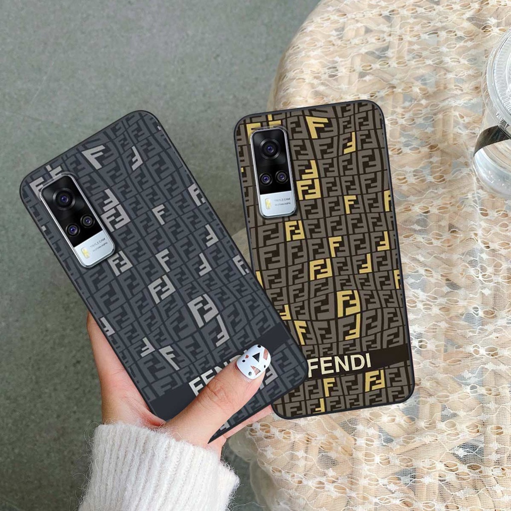 Ốp lưng điện thoại Vivo Y51 2020 fendy, búp bơ rì, kaws thời trang, vỏ ốp thời trang rẻ đẹp