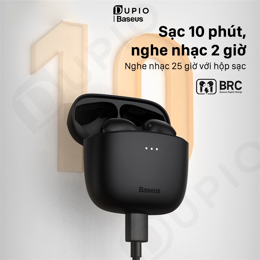 Tai nghe Bluetooth DUPIO Baseus TN12 không dây thông minh phát hiện khi đeo V5.3 chống nước