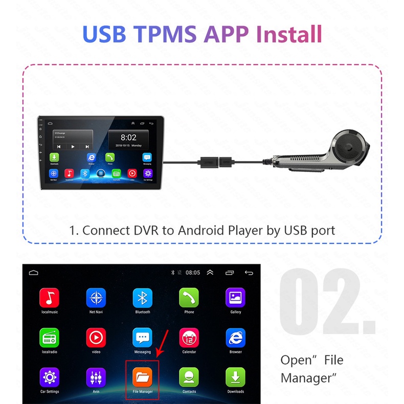 Camera Hành Trình Xe Hơi 1080P HD USB DVR Full HD 1080P