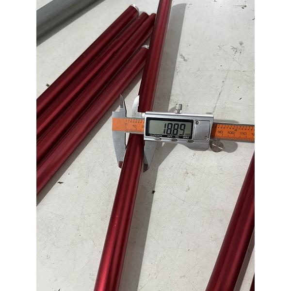 Trụ chống bằng nhôm cao cấp phi 19 dày 1.3 ly siêu nhẹ chỉ 1kg