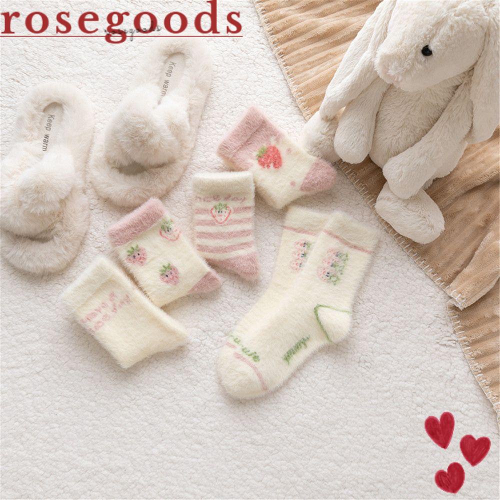 Tất Dệt Kim Vải San Hô Mềm Mại Giữ Ấm Mùa Đông Cho Nữ