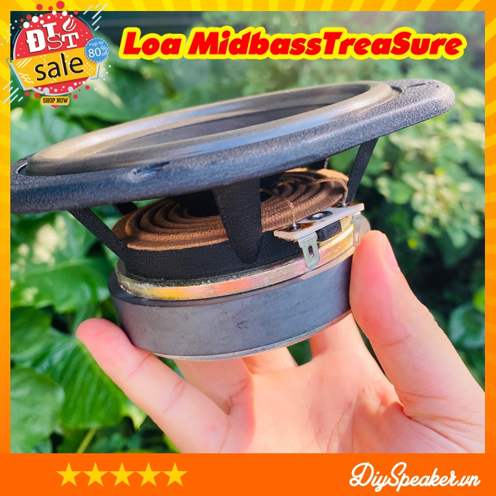 Loa mid bass TreaSure 5.5inch 8Ohm 60W