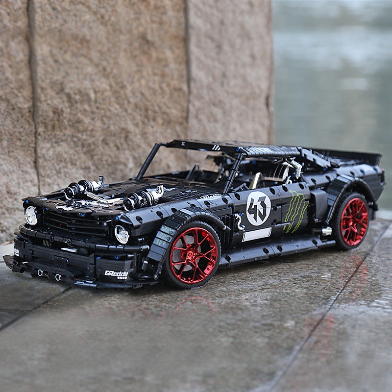 Đồ Chơi Mô Hình 3D Lắp Ráp MOULD KING Xe Cơ Bắp Ford Mustang 13108  1:8
