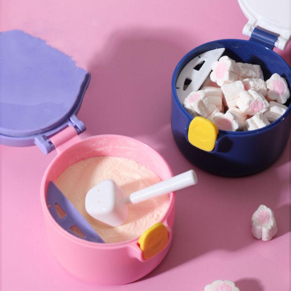 Hộp Đựng Sữa Bột / Thức Ăn Dặm Chống Ẩm Nhỏ Gọn Tiện Dụng