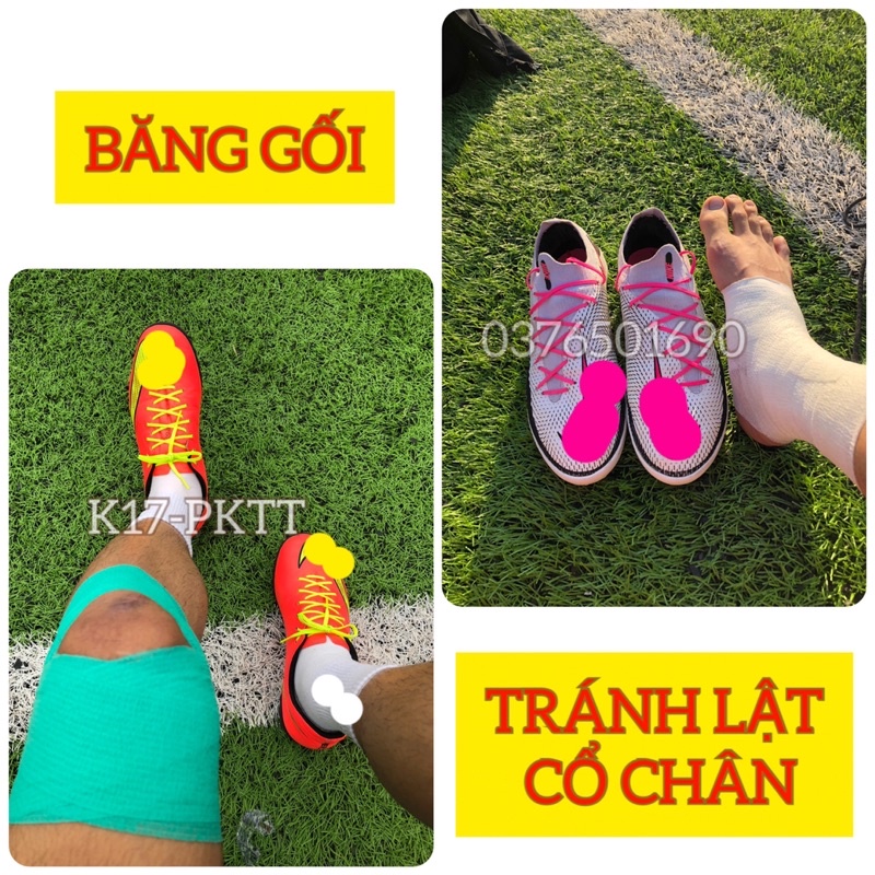Băng keo thể thao cao su non, băng cuốn vải co giãn hỗ trợ vận động, phòng tránh chấn thương