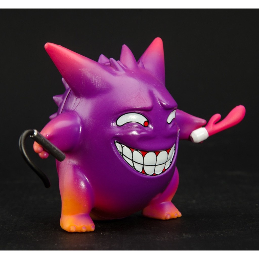 Mô hình Genggui bựa M5, figure pokemon để bàn trang trí decor làm quà tặng vụi nhộn, mô hình đồ chơi đáng yêu cute