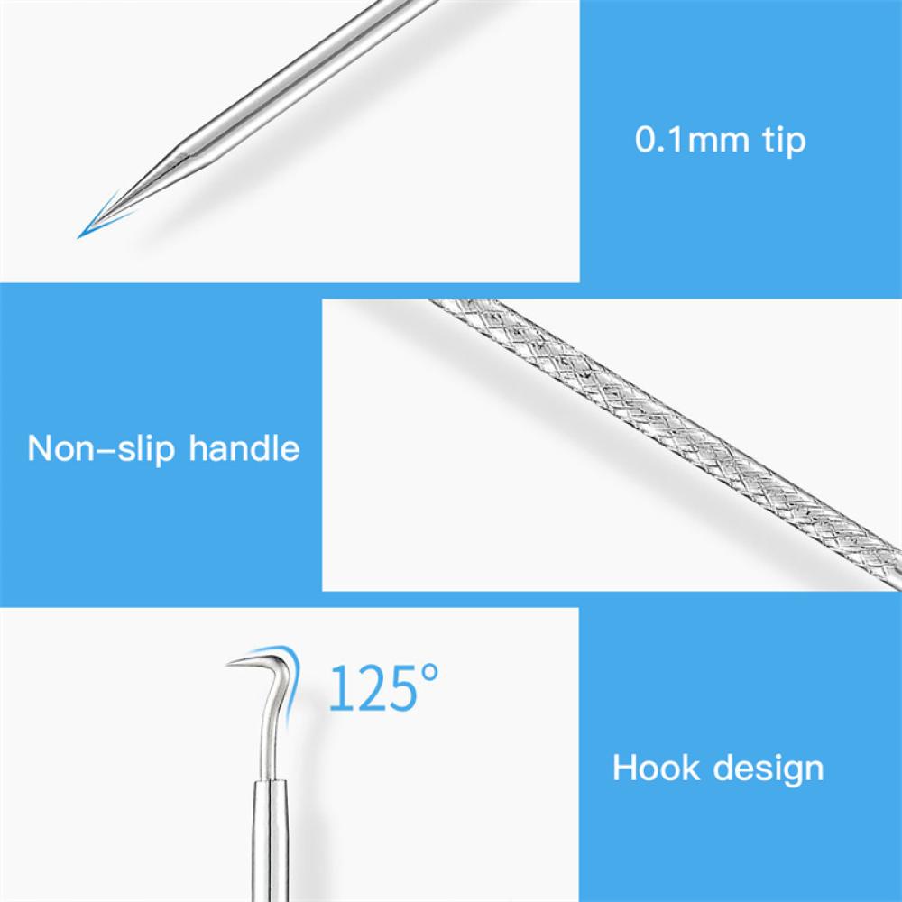 Kim Inox Hỗ Trợ Giảm Mụn Đầu Đen Làm Sạch Da H2O3