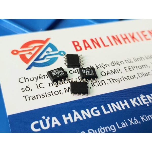 [ Combo 4 chiếc ] AD706J AD706JRZ AD706 IC Opamp SOP-8