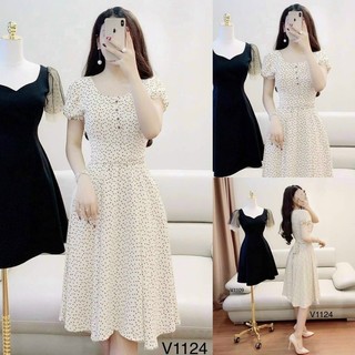 Đầm lụa bi m/l/xl/2xl⚡️đầm dự tiệc, dạo phố nhẹ nhàng sang trọng
