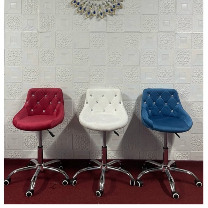 Ghế Quầy Bar Cao Cấp, Ghế Văn Phòng, Ghế Trang Điểm Makeup Xoay Có Bánh Xe