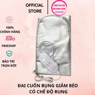 ĐAI CUỐN BỤNG GIẢM BÉO CÓ CHẾ ĐỘ RUNG dùng quấn bụng trong liệu trình giảm béo tại spa và TMV