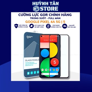 Cường lực pixel 5 trong suốt FULL MÀN chống bám vân tay chính hãng GOR phụ kiện huỳnh tân store