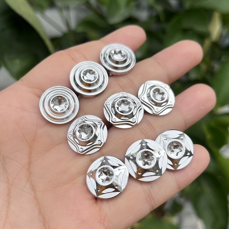 Ốc áo Honda - Ya 6li inox304 )