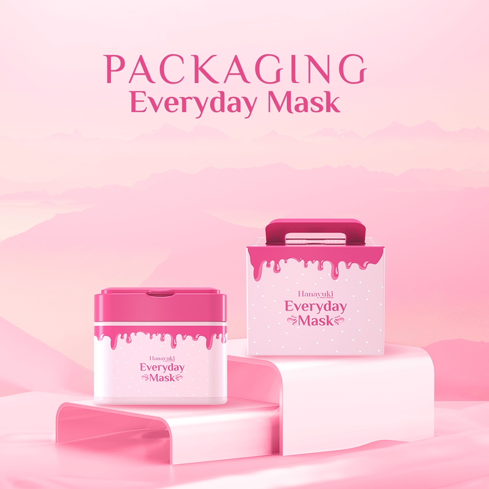 Mặt Nạ Dưỡng Da Hàng Ngày, Mặt Nạ Hanayuki Everyday Mask 30 Miếng