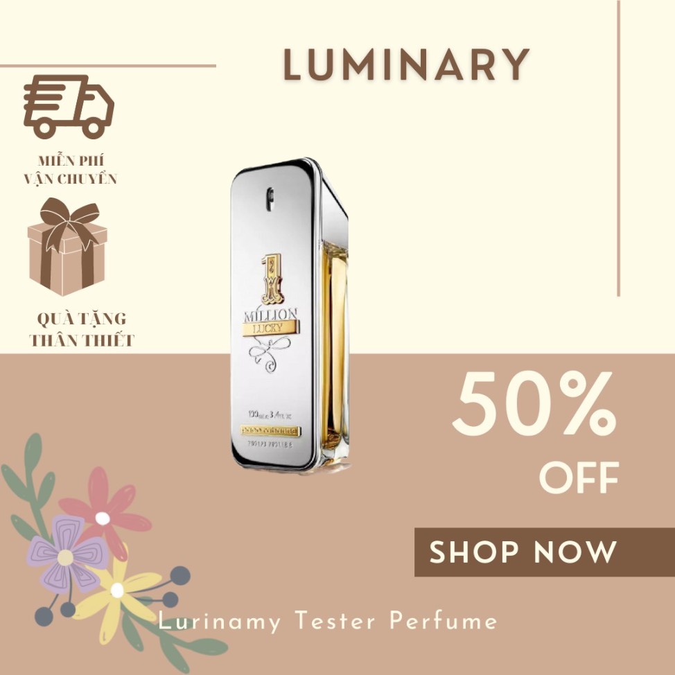 Luminary.Store  Perfume - Nước Hoa Paco Rabanne 1 Million Lucky - Nước hoa Authentic