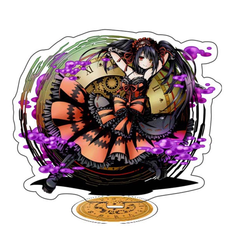 Mô Hình Nhân Vật Kotori Itsuka Action Tokisaki Kurumi Đứng Bằng Acrylic