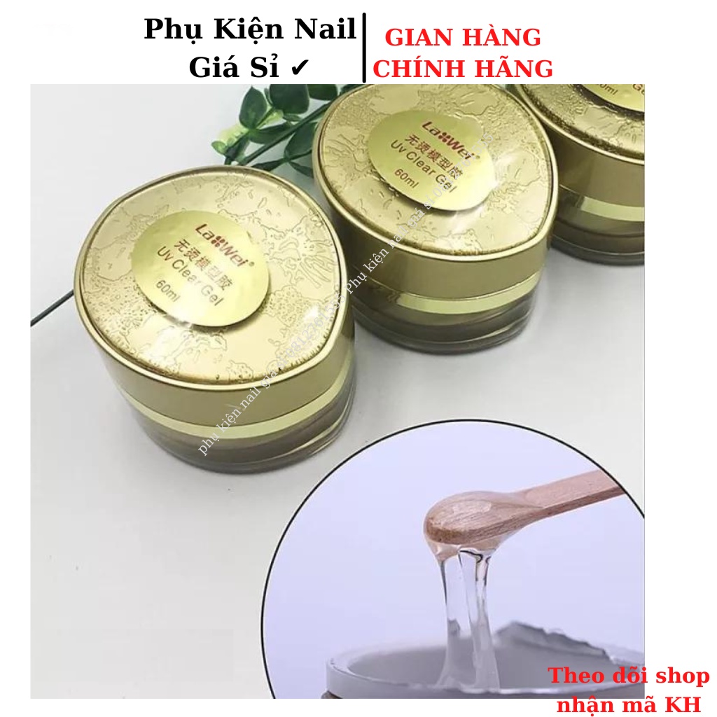 Gel đắp móng Lawei chính hãng  - Gel lạnh đắp móng loại xịn không chảy
