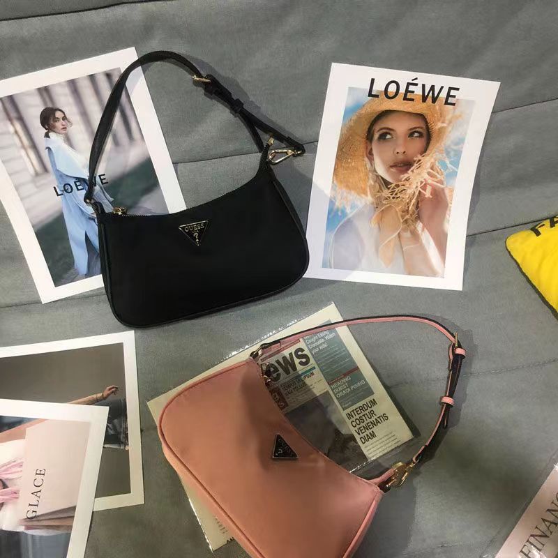 Túi Xách Vải Đeo Vai Dáng Dài Màu Kẹo Ngọt Đơn Giản Thời Trang Mới Cho Nữ