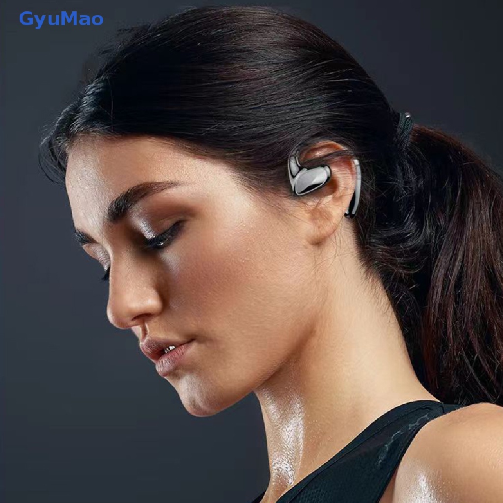 [cxGYMO] Tai Nghe Chụp Tai Bluetooth Không Dây Truyền Âm Qua Xương Có Móc Tai Tập Thể Thao HDY