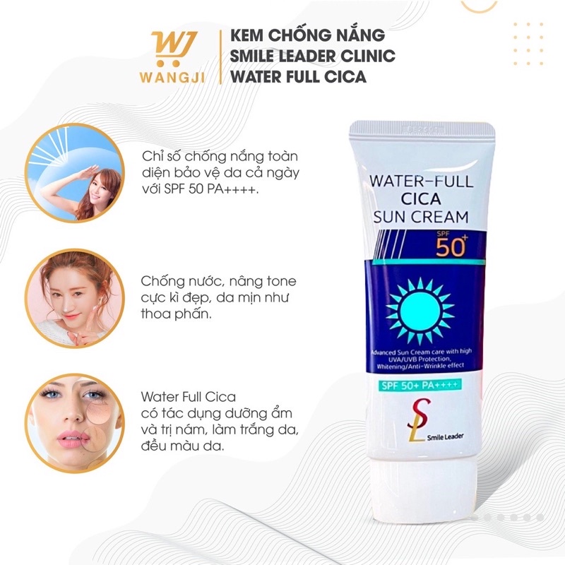 [Chính hãng] Kem Chống Nắng GUICHE NATURE SUN CREAM 60ml 50 SPF +++