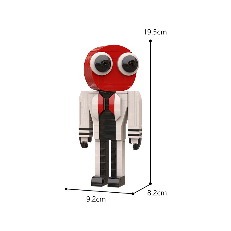 Mới Mô Hình Đồ Chơi Nhân Vật Roblox Cầu Vồng Màu Đỏ Hồng Tím Cam Vàng Thu Hút Dành Cho Trẻ Em