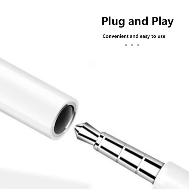 Jack cáp chuyển đổi tai nghe chân dẹt sang cổng 3.5mm thích hợp cho điện thoại và máy tính bảng  BASIC CASE