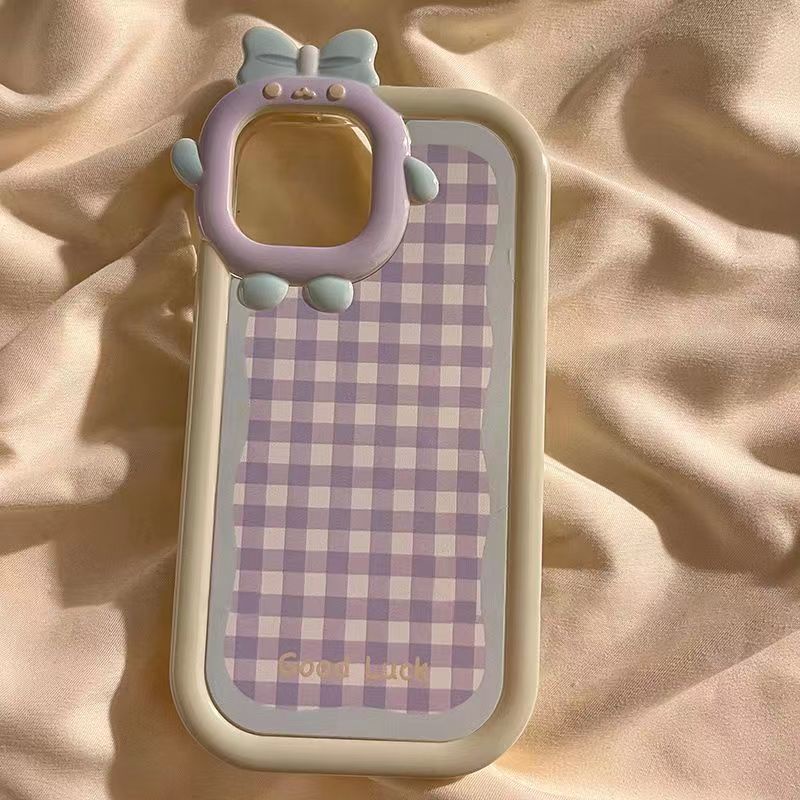 Ốp Điện Thoại Chống Sốc Họa Tiết Sọc Caro Bảo Vệ Toàn Diện Cho Iphone 12 14 13pro 8 12 XR11 14Pro 14