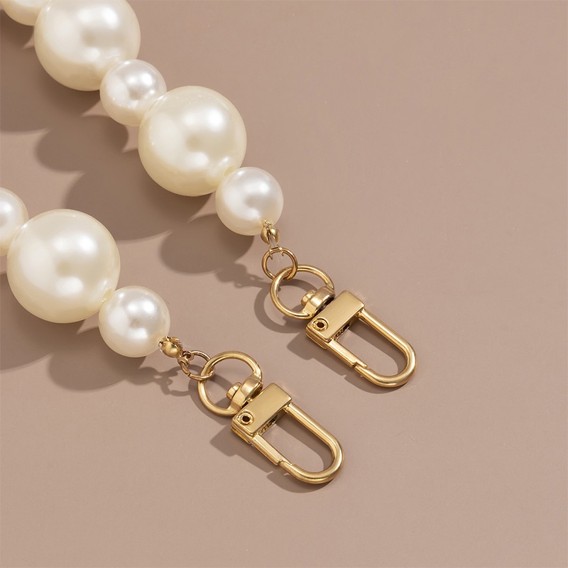 Ailigap Túi Xách Dây Xích Đính Ngọc Trai Giả Thanh Lịch Đơn Giản Thời Trang Đẹp Mắt