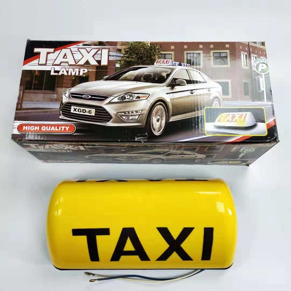 Mào TAXI Ô Tô Đế Hút Nam Châm, Có Đèn