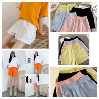 Quần sooc nữ quần short nữ lưng thun, phong cách thể thao, dày dặn đẹp
